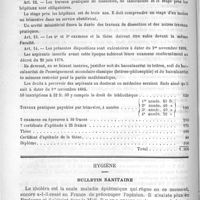 0116 - Page 112 - La réorganisation des études médicales / Hygiène. Bulletin sanitaire