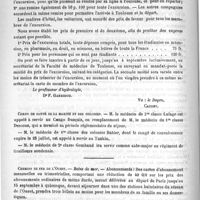 0124 - Page 120 - Courrier. Faculté mixte de médecine et de pharmacie de Toulouse / Corps de santé de la marine et des colonies / Chemins de fer de l'Ouest