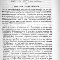 0125 - Page 121 - Sommaire / Hôpital de la Pitié - Docteur Paul Reclus. De l'eau chaude en chirurgie