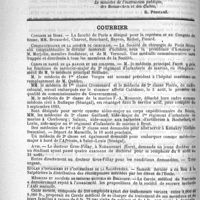 0172 - Page 168 - Nouveaux décrets ayant trait à l'exercice de la médecine [R. Poincaré] / Courrier. Congrès de Rome / Cinquantenaire de la Société de chirurgie / Corps de santé de la marine et des colonies / Avis / Ecoles d'infirmiers et d'infirmières de la Salpètrière / Médecins et sociétés de secours mutuels en Belgique