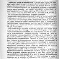 0188 - Page 184 - Hygiène. Bulletin sanitaire / Revue de l'hygiène. Congrès pour l'étude de la tuberculoue / L'eau de source à Paris