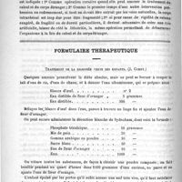 0242 - Page 238 - Revue de la presse de province. Des divers procédés d'extraction des corps étrangers intra-vésicaux, par A.-G. Brisson / Formulaire thérapeutique. Traitement de la diarrhée verte des enfants (J. Comby)