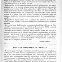 0247 - Page 243 - Mort du Professeur Charcot et du Docteur Blanche [Jules Rochard] / Nouveaux traitements de l'anthrax