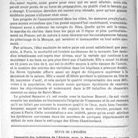0250 - Page 246 - Hygiène. Bulletin sanitaire / Revue de l'hygiène. Immunité des indigènes de l'Algérie pour la fièvre typhoïde