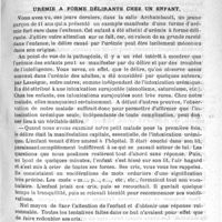 0257 - Page 253 - Sommaire / Hôpital Trousseau. - M. le Docteur Richardière. Urémie à forme délirante chez un enfant