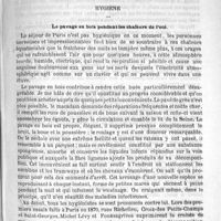 0281 - Page 277 - Sommaire / Hygiène. Le pavage en bois pendant les chaleurs de l'été
