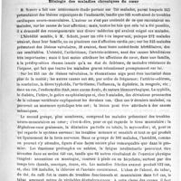 0323 - Page 319 - Revue de la presse étrangère. Médecine. Etiologie des maladies chroniques du coeur (Berl. Klin. Woch, n° 31)