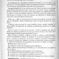 0412 - Page 408 - Courrier. La croissance dans les deux sexes / La saisie-arrêt des appointements des médecins embarqués sur les paquebots / Nécrologie [Batmale (de Saint-Ybars) / Bégué (de Saacy) / Villemen (de Gallargues) / Vautier (d'Albertville) / Ygonin (de Lyon) / Zborosky (de la Cadière)] / Corps de santé de la marine et des colonies