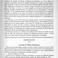 0435 - Page 431 - Le Railway-Spine / Correspondance. A propos de l'Elixir parégorique