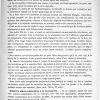 0443 - Page 439 - Revue de la presse étrangère. Médecine. Néphrite aiguë consécutive à la varicelle (Deut. med. Woch, 10 août) / Néphrite aiguë consécutive à la vaccination (Berlin. Klin. Woch, n° 28)