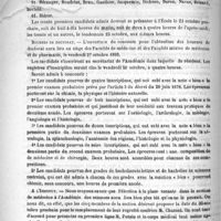 0484 - Page 480 - Courrier. École du service de santé / Bourses de doctorat / A l'Institut