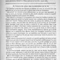 0505 - Page 501 - Des variations composées du chiffre de l'urée et de l'urine à l'état physiologique et pathologique, par le Dr Hache / De l'examen des urines dans les assurances sur la vie