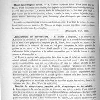 0528 - Page 524 - Revue de la presse étrangère. Médecine. Absence de la sensation de fatigue chez un tabétiqne (Neurol centr., 1er juillet 1893) / Hemi-hypertrophie droite (Münch méd. Woch, 1893) / Alimentation des nouveau-nés (Berl. Klin. Woch, 14 août 1893) / Identité du streptocoque pyogène et du streptocoque de l'érysipèle (Berl. Klin. Woch, n° 29)