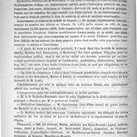 0544 - Page 540 - Courrier. Statue de Chevreul à Angers / Inspecteurs des établissements insalubres à Paris / Instruction médicale des missionnaires / Accroissement du nombre des aliénés en Irlande / Nécrologie [Manes / Aguet / Jacquot, de Saint-André (Eure) / Armentier, de Toulouse / Ordonneau (Louis-Charles-Constant), de Mouilleron-en Pareds (Vendée) / Riboulot (Célestin), de Nomény (Meurthe-et-Moselle)]