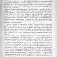 0581 - Page 577 - Sommaire / Mort du Professeur Léon le Fort