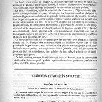 0640 - Page 640 - Tuberculose pleuro-péritonéale. - Guérison spontanée sans intervention chirurgicale / Académies et sociétés savantes. Académie de médecine. Séance du 7 novembre 1893