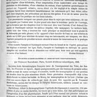 0645 - Page 645 - Bibliothèque. La pratique de l'asepsie et de l'antisepsie en chirurgie, par le Docteur Schwartz... [Eugène Rochard] / Etude sur le dermographisme ou dermonevrose toxi-vasomotrice, par Toussaint Barthélemy. Paris, Société d'éditions scientifiques, 1893