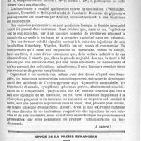 0675 - Page 675 - Les accidents des injections hypodermiques (A suivre) / Revue de la presse étrangère. Médecine. Arthropaties hérédo-syphilitiques (Royal med. and Ckir. Society, 24 octobre)