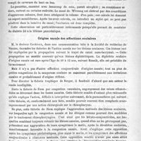 0695 - Page 695 - Revue de la presse de province. Un cas de lithiase pancréatique / Origine nasale des affections oculaires
