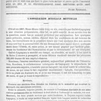 0701 - Page 701 - Hygiène. Le secret médical [Jules Rochard] / L'association médicale mutuelle