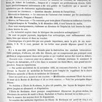 0719 - Page 719 - Courrier. Leçon d'ouverture du Professeur Simon-Duplay / Concours de l'externat / Hôpitaux de Grenoble / Hôpital de Versailles / Congrès pour l'exercice libre de la médecine / Corps de santé de la marine et des colonies