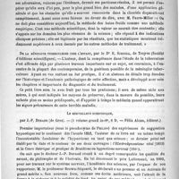 0730 - Page 730 - Bibliothèque. Les bains froids dans les formes typhoïdes des maladies infectieuses, par M. L. Faure-Miller... / De la méningite tuberculeuse chez l'enfant, par le Dr E. Schoull... / Le merveilleux scientifique, par J.-P. Durand... - Félix Alcan... / Conférence clinique sur la tuberculose des enfants, par le Docteur Paul Simon... - Félix Alcan...