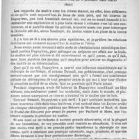 0745 - Page 745 - Sommaire / Histoire de la chaire de clinique chirurgicale à l'Hôtel-Dieu. Leçon d'ouverture du 21 novembre 1893, par le Professeur Simon Duplay (Suite)