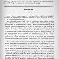 0791 - Page 791 - Académies et sociétés savantes. Académie de médecine. Séance du 5 décembre 1893 / Courrier. Syndicats médicaux et administration