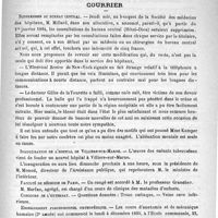 0803 - Page 803 - L'Elixir Lucas dans les anémies et la chlorose / Courrier. Suppression du bureau central / Inauguration de l'hôpital de Villiers-sur-Marne / Faculté de médecine de Paris / Concours de l'externat / Enseignement professionnel orthopédique / Hôpitaux de Rouen