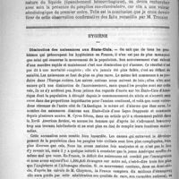 0808 - Page 808 - Pleurésie droite hémorrhagique. - Ganglions sus-claviculaire et axillaire permettant d'affirmer la nature cancéreuse de la pleurésie. Mort, par le Dr J. Comby... / Hygiène. Diminution des naissances aux États-Unis / Vaccinations antirabiques