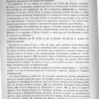 0850 - Page 850 - Courrier. Le baccalauréat moderne et les études médicales / Banquet du Professeur Potain / Banquet de la Société de médecine publique et d'hygiène professionnelle / Vacances du jour de l'an dans les Facultés