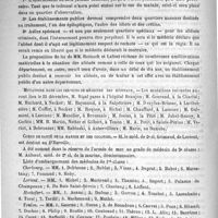 0852 - Page 852 - Courrier. Projet de modifications à la loi de 1838 sur les aliénés / Mutations dans les services de médecine des hôpitaux / Corps de santé de la marine et des colonies