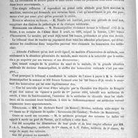 0864 - Page 864 - Courrier. Des inconvénients de l'exercice de la bicyclette / Ecole de médecine de Rouen / Honoraires des médecins / Nécrologie [Barré (de Rouen) / Savoureux (de Coudes) / Thobois (de Mesnières)] / Corps de santé des colonies