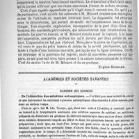 0868 - Page 868 - La société de chirurgie [Eugène Rochard] / Académies et sociétés savantes. Académie des sciences