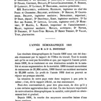 0072 - Page 69 - Société de médecine publique et de génie sanitaire. Séance du 26 décembre 1901. Renouvellement du Bureau et du Conseil d'administration pour 1902. / L'année démographique 1900, par M. le Dr G. Drouineau