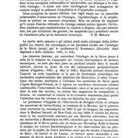 0089 - Page 86 - Revue des journaux. Paludismo senza malaria, par le professeur A. Celli et le Dr G. Gasperini (Il Policlinico, sezione pratica, 1901.). [F.-H. Renaut]. / La teoria delle zanzare e gli ultimi studi sulla eziologia della febbre gialla (La théorie des moustiques et les dernières études sur l'étiologie de la fièvre jaune), par le professeur G. Sanarelli (Gazzetta degli Ospedali e delle Cliniche, 1901, n° 102)