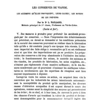 0112 - Page 109 - Mémoires. Les conserves de viande. Les accidents qu'elles provoquent ; leurs causes ; les moyens de les prévenir. Par le Dr L. Vaillard, ... (Suite et fin)