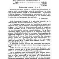 0188 - Page 185 - Revue des journaux. Asiles de fortune pour Convalescents (Die Erholungsstätte vom Rothen Krenz in der Jungfernhaide bei Berlin im Jahre 1900. - Bericht von Oberstabsarzt Dr Pannwitz, Schriftführer des Volksheilstättenvereins vom Rothen Kreuz. - Berlin 1901. Verlag « Das Rothe Kreuz »). [D. Verhaeghe]. / Sur la fréquence de l'étiologie de la tuberculose infantile, par le Dr Haushalter (La lutte antituberculeuse, 1901, p. 35). [E. Vallin]