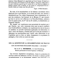 0425 - Page 422 - Mémoires. La destruction des rats à bord des bateaux comme mesure prophylactique contre la peste, par le Dr J.-P. Langlois, ... et le Dr A. Loir, ... / Sur la question de la Réglementation du travail dans les industries spécialement insalubres - en Russie. Par le Dr L. Berthenson, ..