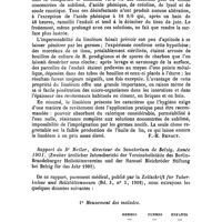 0764 - Page 759 - Revue des journaux. Su di alcune proprietà del linoleum dal punto di vista dell'igiene (Quelques propriétés du linoléum au point de vue de l'hygiène), par le Dr F. Biancotti (L'Ingegnere igienista, n° 1, 1er janvier 1902). [F.-H. Renaut]. / Rapport du Dr Moeller, ... Année 1901. (Zweiter ärztlicher Jahresbericht der Vereinsheilstätte des Berlin-Brandeburger Heilstättenvereins und der Samuel Bleichröder Stiftung bei Belzig für das Jahr 1901)