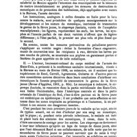 0841 - Page 836 - Revue des journaux. I. - Instrucciones para precaverse de la fiebre amarilla (Moyens préventifs contre la fièvre jaune), par les Drs E. Licéaga et J. Ramirez (Boletin del Consejo superior de Salubridad, México, Febrero 28 de 1902, p. 381). [F.-H. Renaut]. / II. - La trasmision y prevencion de la fiebre amarilla (Transmission et prévention de la fièvre jaune), par le Dr V. Havard (Loc. citat., Marzo 31 de 1902, p. 411)