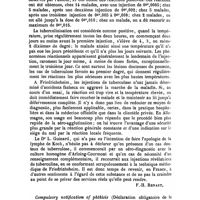 0859 - Page 854 - Revue des journaux. Sur les injections diagnostiques de tuberculine, technique et résultats, par le Dr L. Guinard (Lyon médical, 11 et 18 mai 1902, p. 703 et 743). [F.-H. Renaut]. / Compulsory notification of phthisis (Déclaration obligatoire de la phtisie) (British med. Journal, 26 avril 1902, p. 1043)