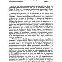 0863 - Page 858 - Revue des journaux. A note on the infantile mortality frain tuberculous meningiti and tabes mesenterica (Note sur la mortalité infantile par méningite tuberculeuse et tabes mésentérique), par Hubert Armstrong, ... (The Brit. med. Journal, 26 août 1002, p. 1024). Tuberculosis in Infancy and Childhood (La tuberculose dans la première et la seconde enfance) (The Brit. med. Journal, 26 avril 1902, p. 1041). [Catrin]. / Notes sur un centre ancien d'endémie crétino-goitreuse dans une commune de Meurthe-et-Moselle, par MM. P. Haushalter, ... et P. Jeandelise, ... (Gazette hebdomadaire de médecine et de chirurgie, n° 42, 25 mai 1902, p. 481)