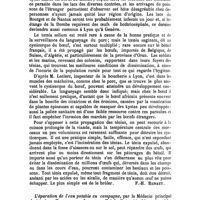 0945 - Page 940 - Revue des journaux. Les ténias dans la région lyonnaise, par le Dr J. Drivon (Lyon médical, 4 et 11 mai 1902, p. 661 et 697). [F.-H. Renaut]. / L'épuration de l'eau potable en campagne, par le Médecin principal de 1re classe Vaillard, ... (Archives de médecine et de pharmacie militaires, juillet 1902, t. XL, p. 1)