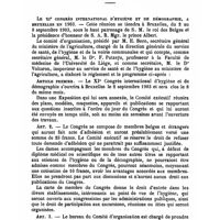 0958 - Page 953 - Variétés. Le XIe congrès international d'hygiène et de démographie, à Bruxelles en 1903