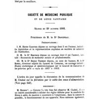 1009 - Page 1004 - Mémoires. Souillure très grave de deux puits par des eaux-vannes. Par M. Léon Pigeon, ... / Société de médecine publique et de génie sanitaire. Séance du 29 octobre 1902. Présentations. / M. Chabal : La filtration par le sable des eaux d'alimentation. (Voir page 540). Discussion