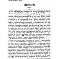 1026 - Page 1021 - Société de médecine publique et de génie sanitaire. Séance du 29 octobre 1902. / Bibliographie. Assainissement des villes : le Trennsystem, (système séparatif), par M. A. Bredtschneider, ... (2e supplément au Traité d'hygiène en dix vol., du prof. Th. Weyl.)