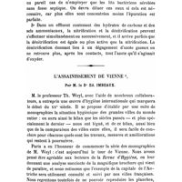 1074 - Page 1069 - Mémoires. De l'épuration biologique des matières hydrocarbonnées dans les eaux résiduaires industrielles. Par E. Rolants, ... / L'assainissement de Vienne. Par M. le Dr Ed. Imbeaux
