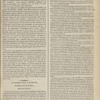 0093 - Page 87 - Hôpital de la Charité. Clinique médicale de M. le Professeur Fouquier. Hémorragie utérine ; métro-péritonite occasionnée par des injections froides ; guérison / Académie des sciences. Séance du 28 juillet