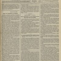 0147 - Page 145 - Sommaire / Séance de l'Académie des sciences. [Dr Brochin] / Hôtel-Dieu. M. Delpech. Détails complémentaires sur un cas de gangrène du scrotum chez un sujet atteint de fièvre typhoïde / Sur une forme particulière de variole compliquée d'éruption purpurique, désignée en Angleterre sous le nom de Variolous Rasch